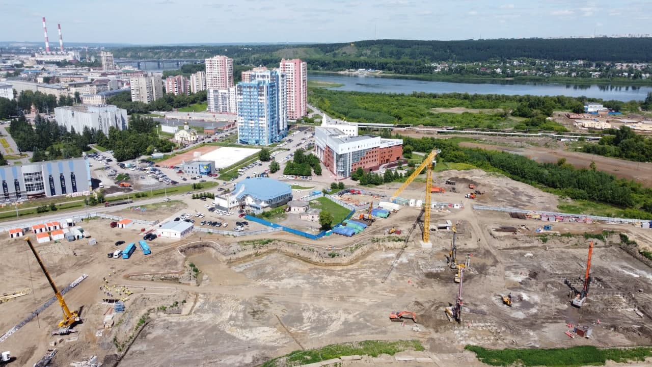 Кемерово 2023 год. Сибирский культурный кластер в Кемерово. Музейно театральный комплекс Кемерово. Стройка культурного кластера в Кемерове. Музейный и театрально-образовательный комплекс в г Кемерово.